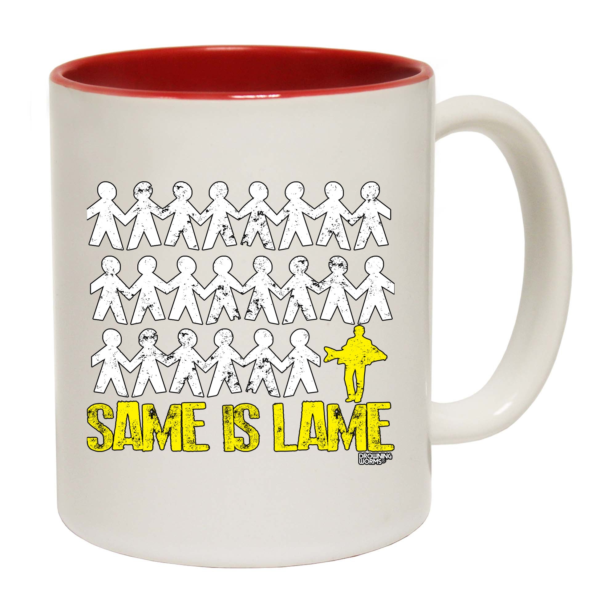 Dw Same Is Lame Carp Fish - Funny Coffee Mug