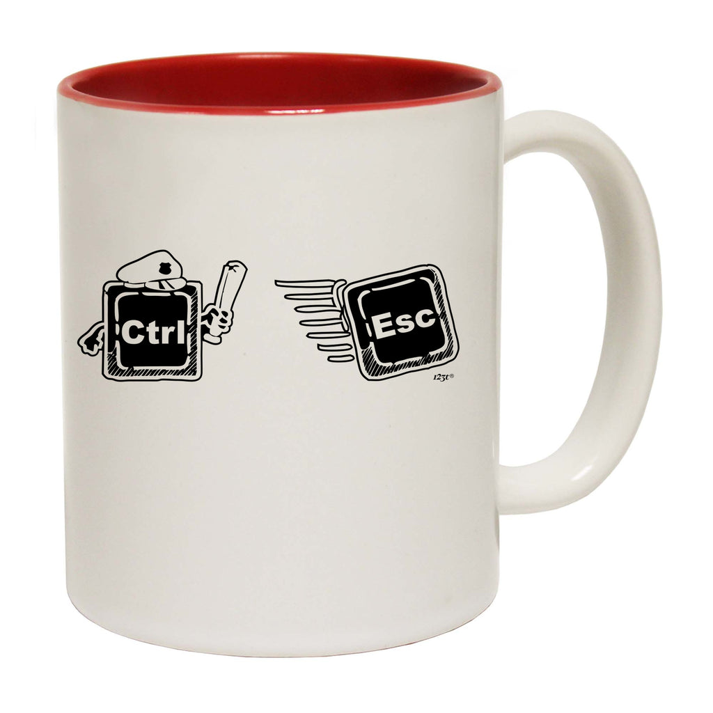 Ctrl Esc Keys Computer - Funny Coffee Mug Cup