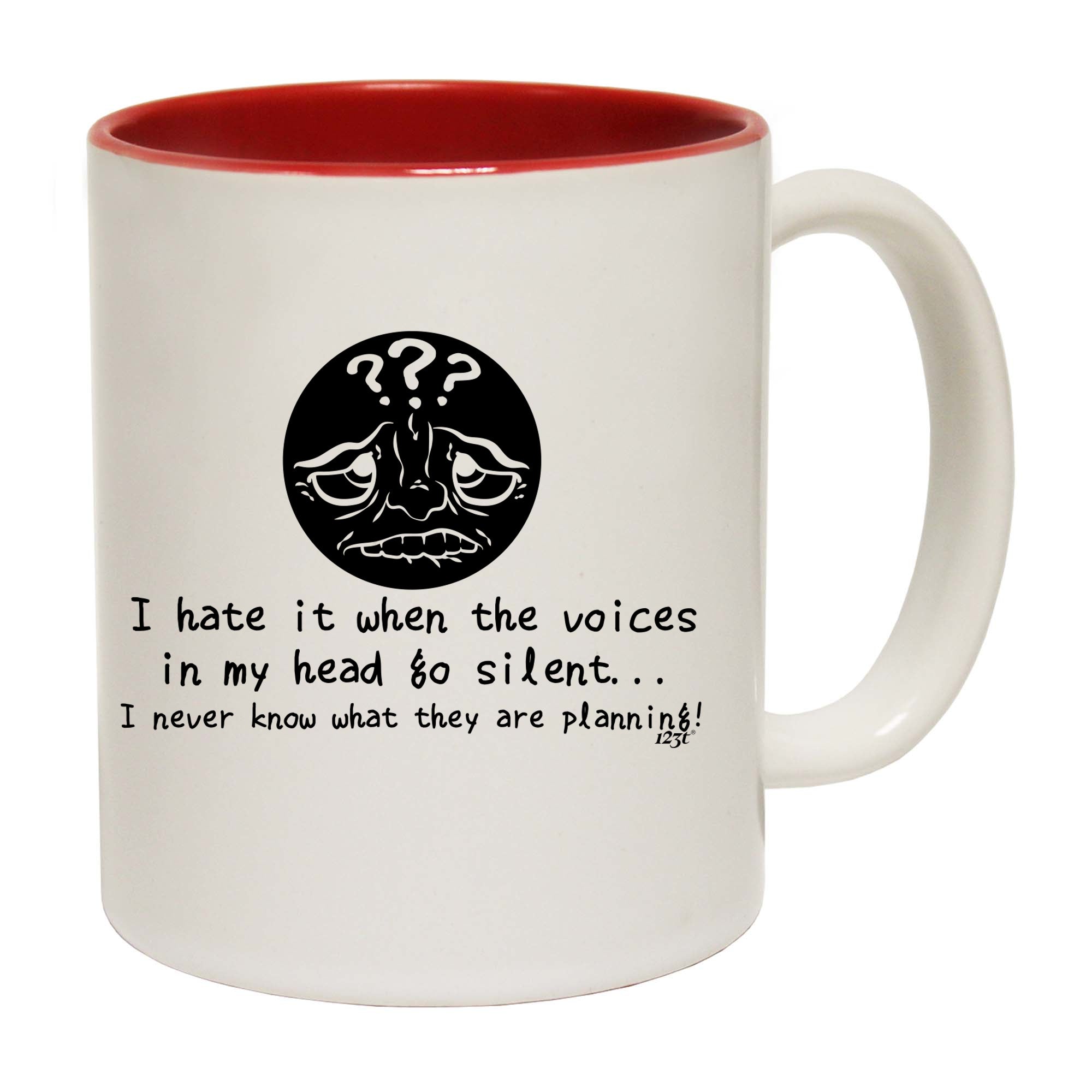 Hate It When The Voices In My Head Go Silent - Funny Coffee Mug Cup