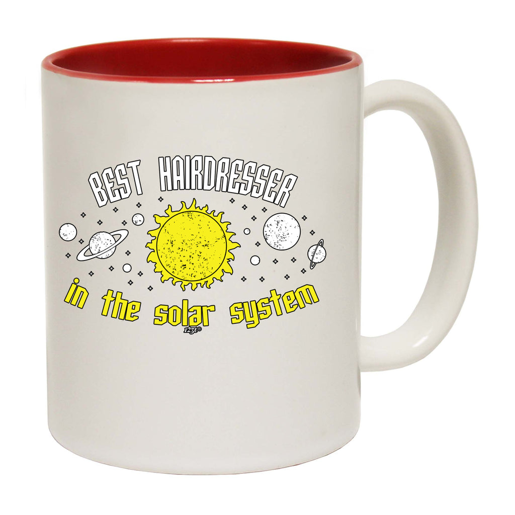 Best Hairdresser Solar System - Funny Coffee Mug Cup