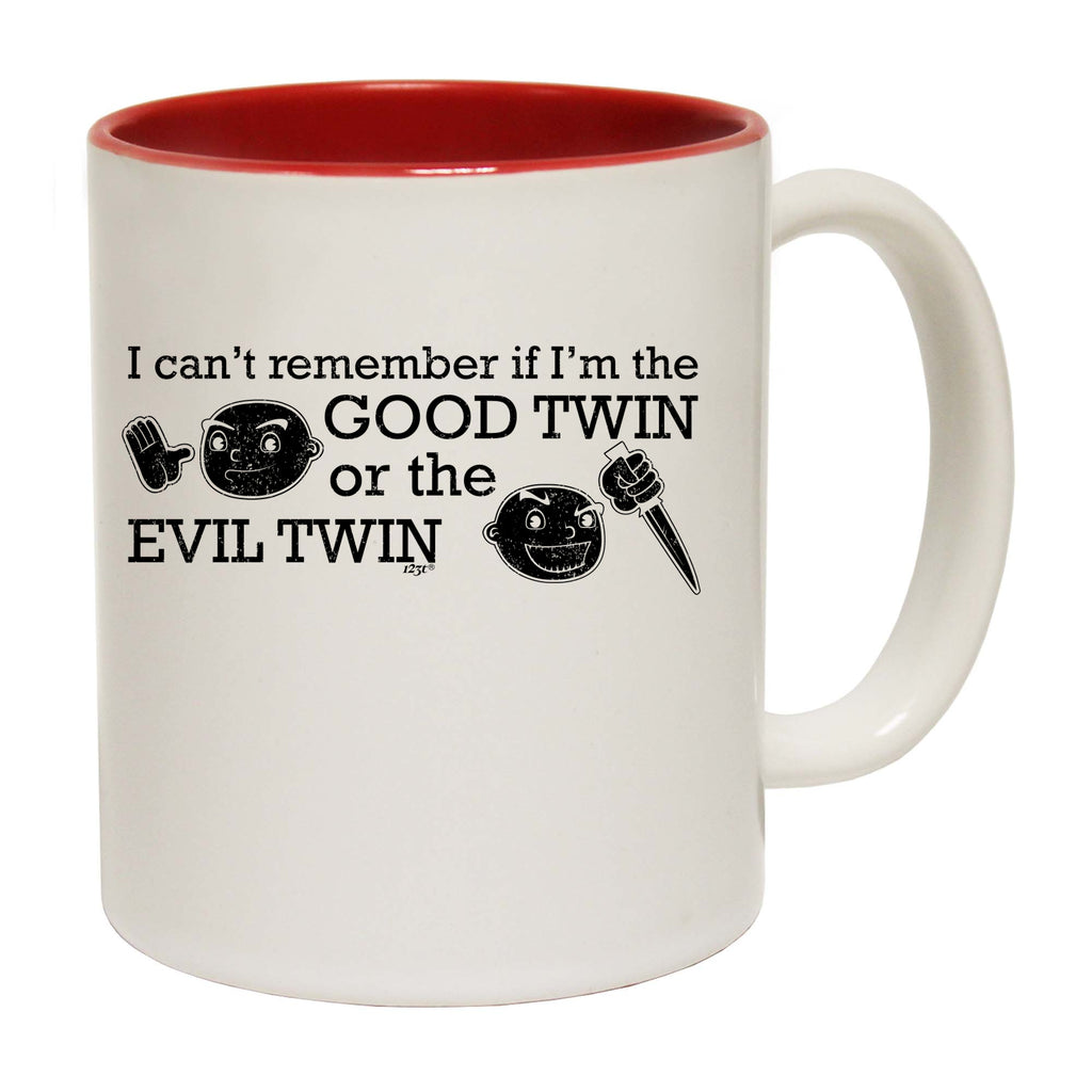 Good Twin Or The Evil Twin - Funny Coffee Mug Cup
