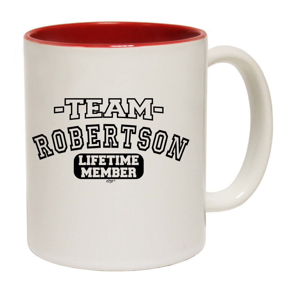 Robertson V2 Team Lifetime Member - Funny Coffee Mug