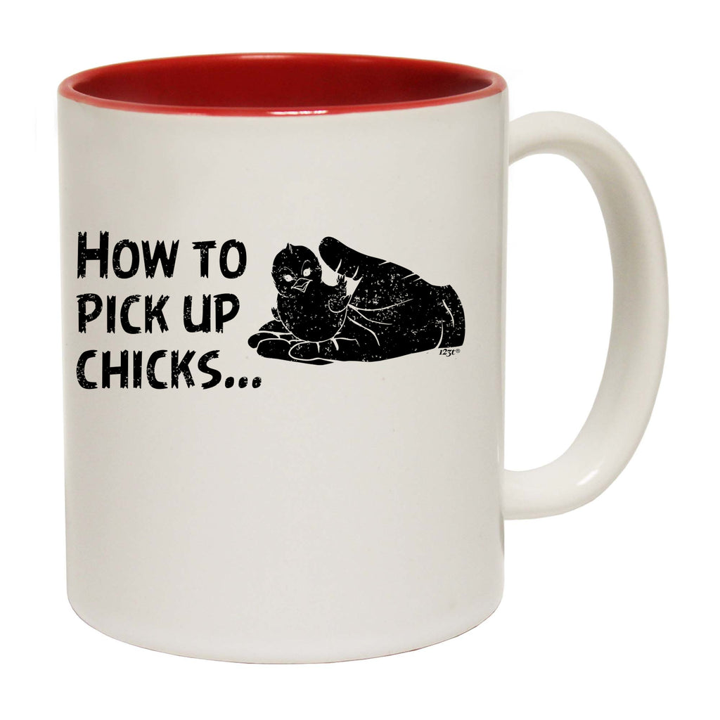 How To Pick Up Chicks - Funny Coffee Mug Cup