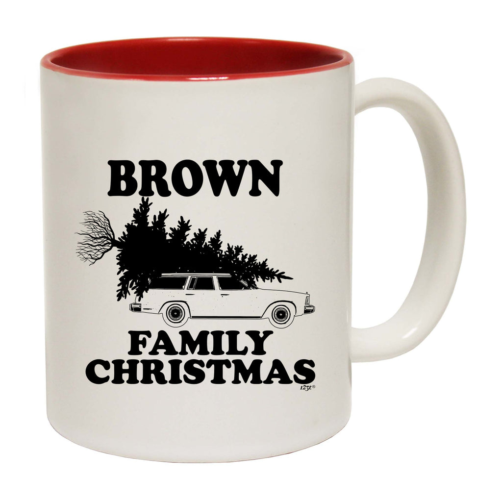 Family Christmas Brown - Funny Coffee Mug