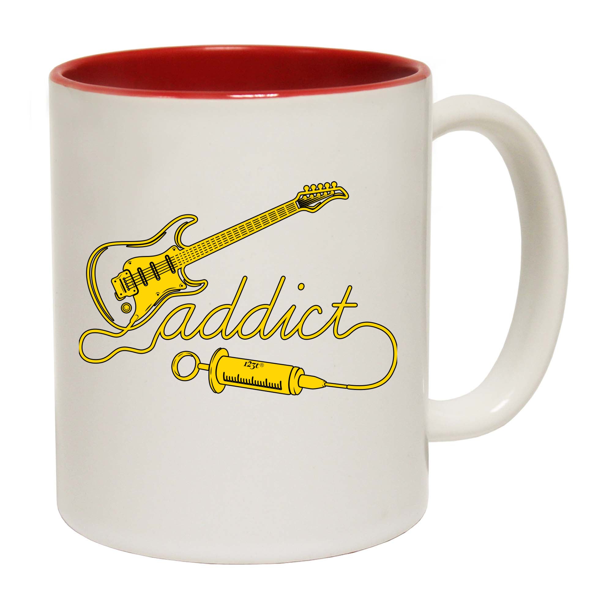 Guitar Addict Music - Funny Coffee Mug Cup