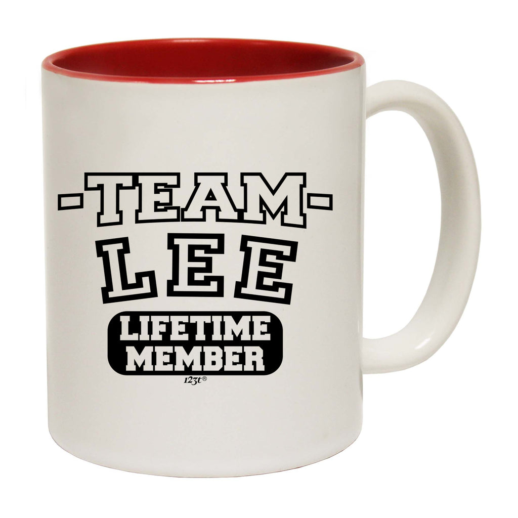 Lee V2 Team Lifetime Member - Funny Coffee Mug