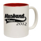 Husband Since 2012 - Funny Coffee Mug Cup