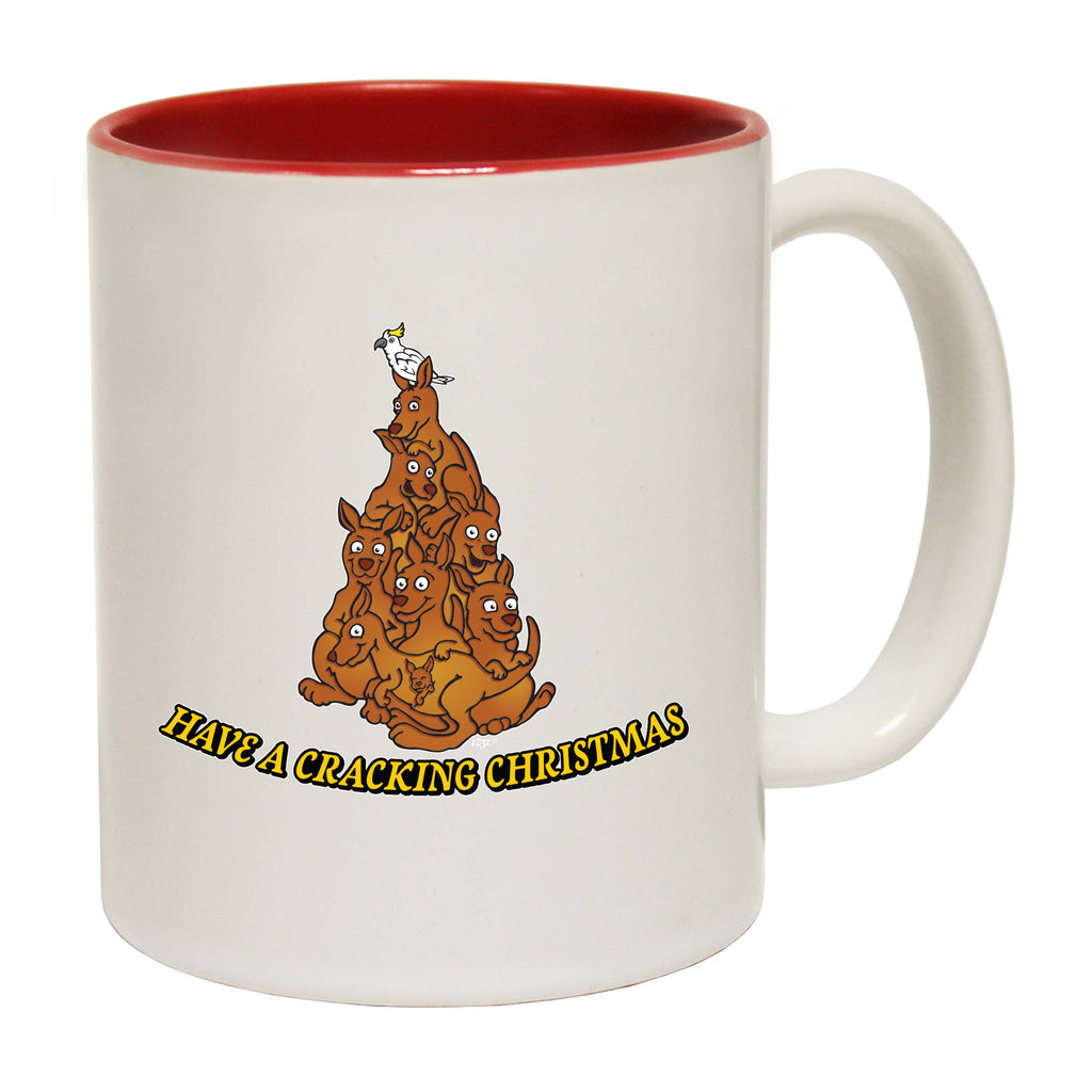 Have A Cracking Christmas Kangaroo - Funny Coffee Mug