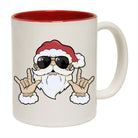 Chrismas Rock Santa - Funny Coffee Mug