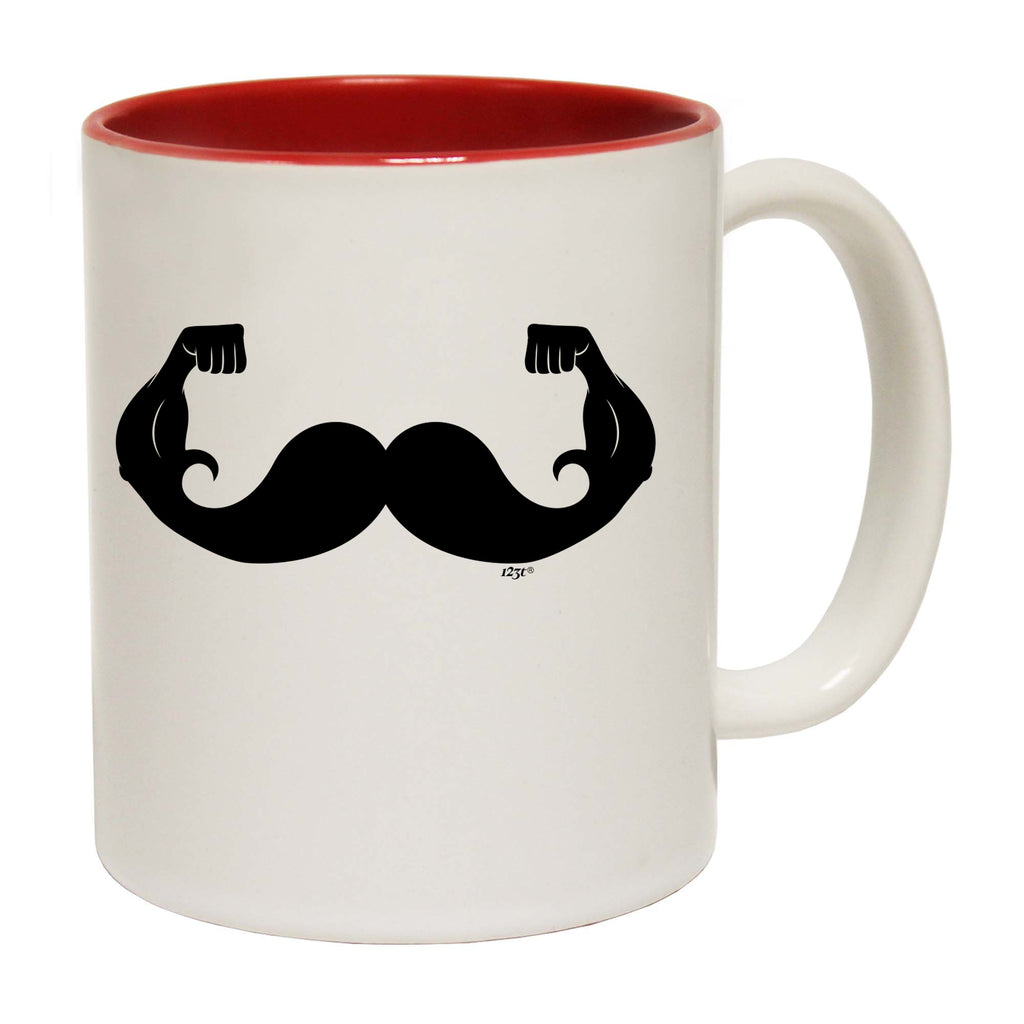 Moustache Muscles - Funny Coffee Mug