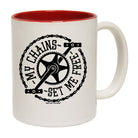My Chains Set Me Free - Funny Coffee Mug