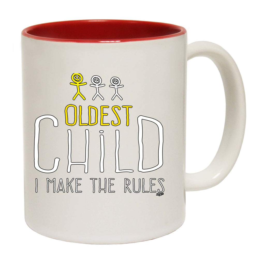 Oldest Child 3 Make The Rules - Funny Coffee Mug