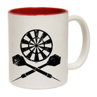 Darts Crossbones - Funny Coffee Mug Cup