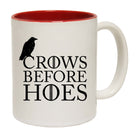 Crows Before Hoes Black - Funny Coffee Mug
