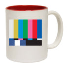 Tv Colour Test Screen - Funny Coffee Mug