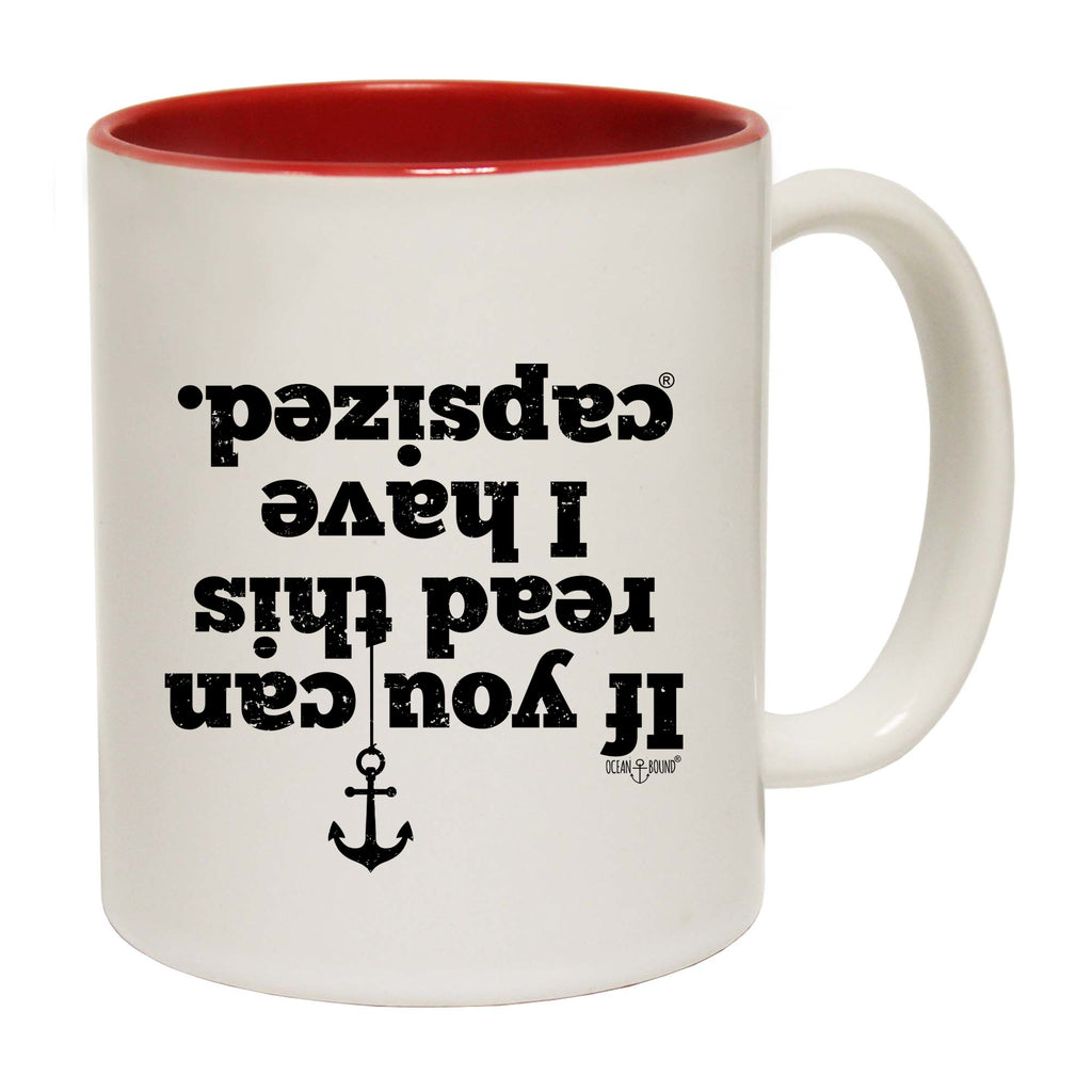 Ob Capsized - Funny Coffee Mug