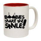 B  Bies Make Me Smile - Funny Coffee Mug Cup
