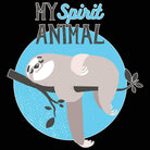 My Spirit Animal Sloth - Mens 123t Funny T-Shirt Tshirts