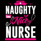 Naughty Nice Nurse - Mens 123t Funny T-Shirt Tshirts