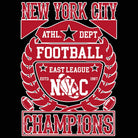New York City Athl Football Dept - Mens 123t Funny T-Shirt Tshirts