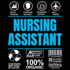 Nursing Assistant Sarcastic Humour - Mens 123t Funny T-Shirt Tshirts