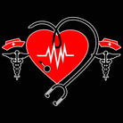 Nursing Heartbeat - Mens 123t Funny T-Shirt Tshirts