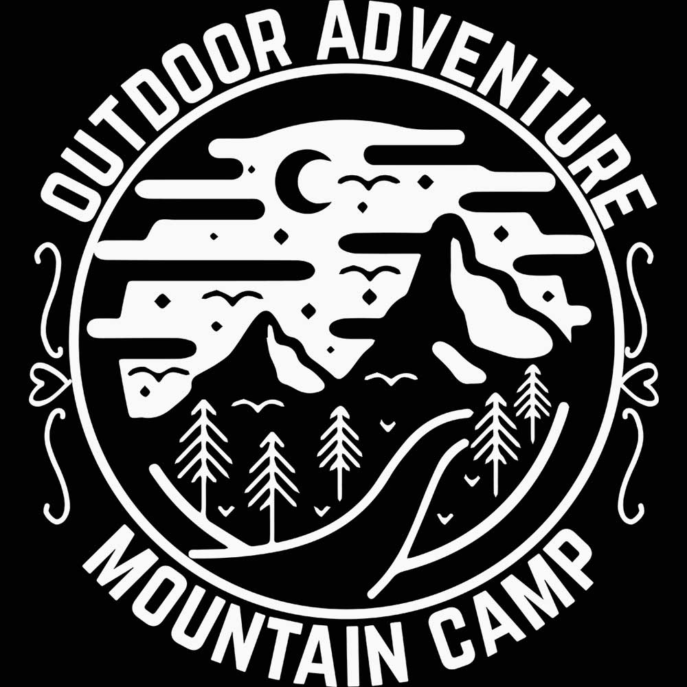 Outdoor Adventure Mountain Camp Climbing - Mens 123t Funny T-Shirt Tshirts
