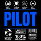 Pilot Sarcastic Humour Plane Pilots - Mens 123t Funny T-Shirt Tshirts