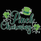 Pinch Charming Irish St Patricks Day Ireland - Mens 123t Funny T-Shirt Tshirts