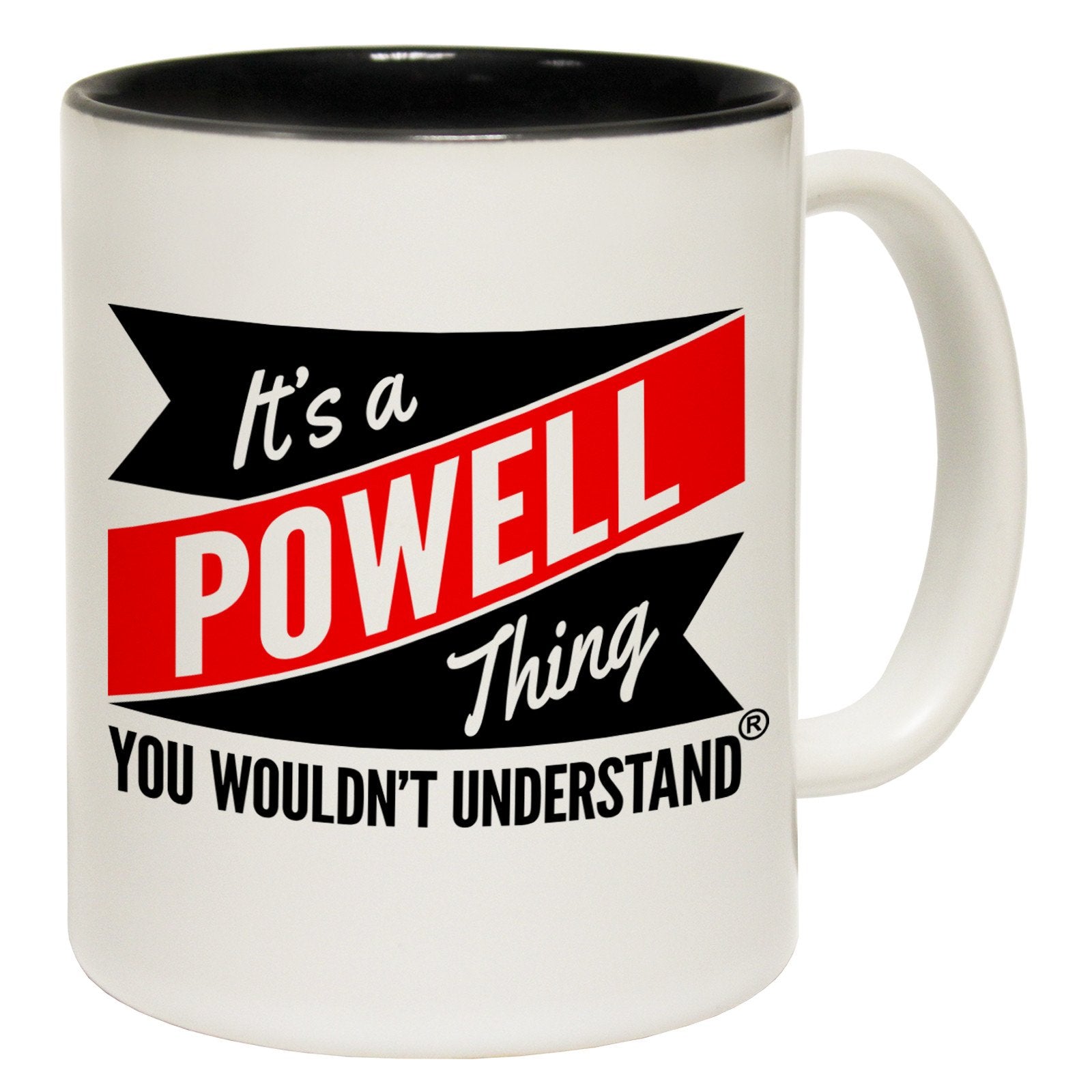 123t New It's A Powell Thing You Wouldn't Understand Funny Mug, 123t Mugs