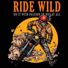 Ride Wild Motorbike Motorcycle - Mens 123t Funny T-Shirt Tshirts
