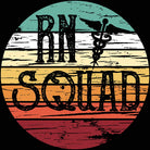 Rn Squad Nurse Vintage Retro Nursning - Mens 123t Funny T-Shirt Tshirts