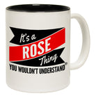 123t New It's A Rose Thing You Wouldn't Understand Funny Mug, 123t Mugs