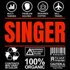 Singer Sarcastic Humour - Mens 123t Funny T-Shirt Tshirts