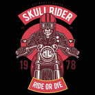 Skull Rider Motorbike Motorcycle Ride Or Die - Mens 123t Funny T-Shirt Tshirts
