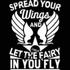 Spread Your Wings And Let The Fairy Plane - Mens 123t Funny T-Shirt Tshirts