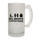 Swps Sex Weights Protein Shakes D3 - Funny Beer Stein