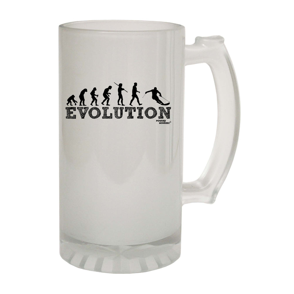 Pm Evolution Skiing - Funny Beer Stein