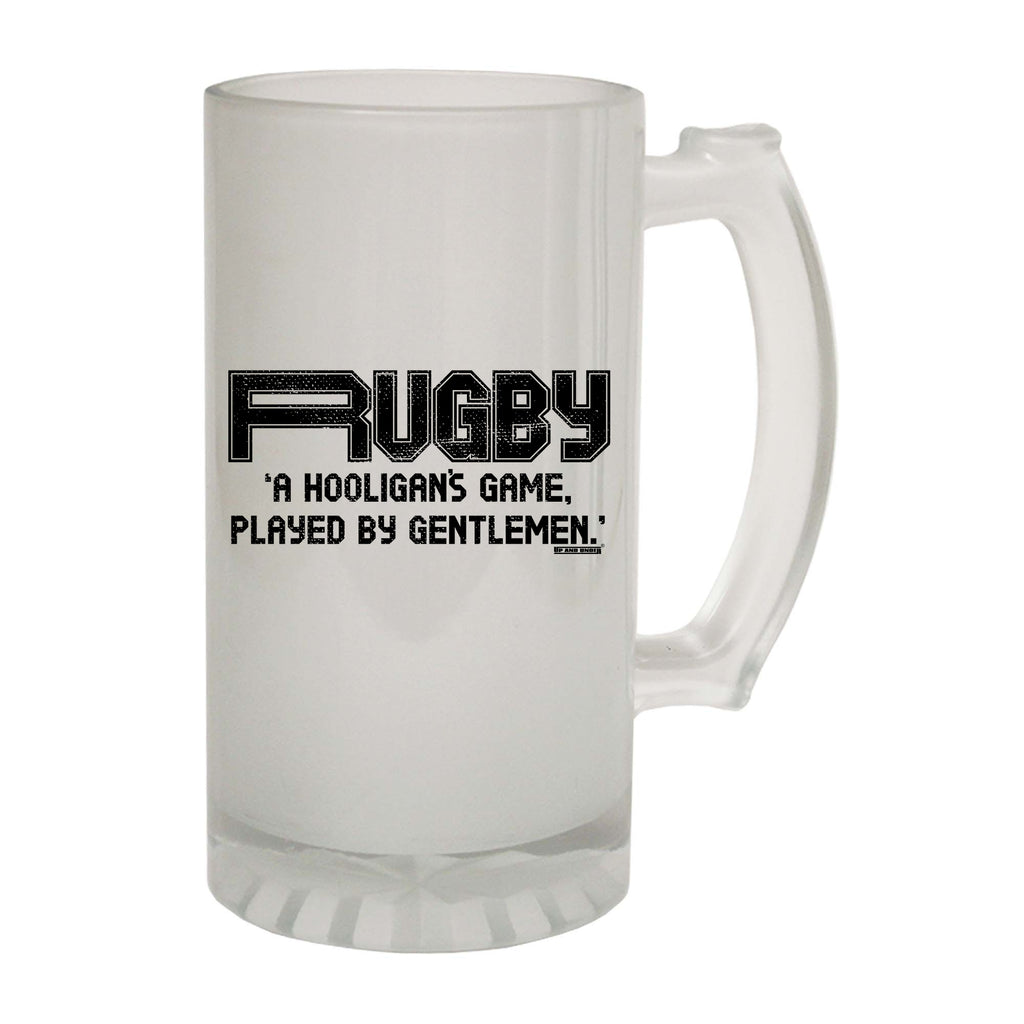 Uau Rugby Hooligans Game - Funny Beer Stein