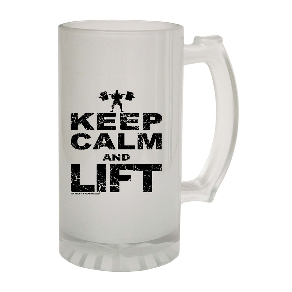 Swps Keep Calm Lift - Funny Beer Stein