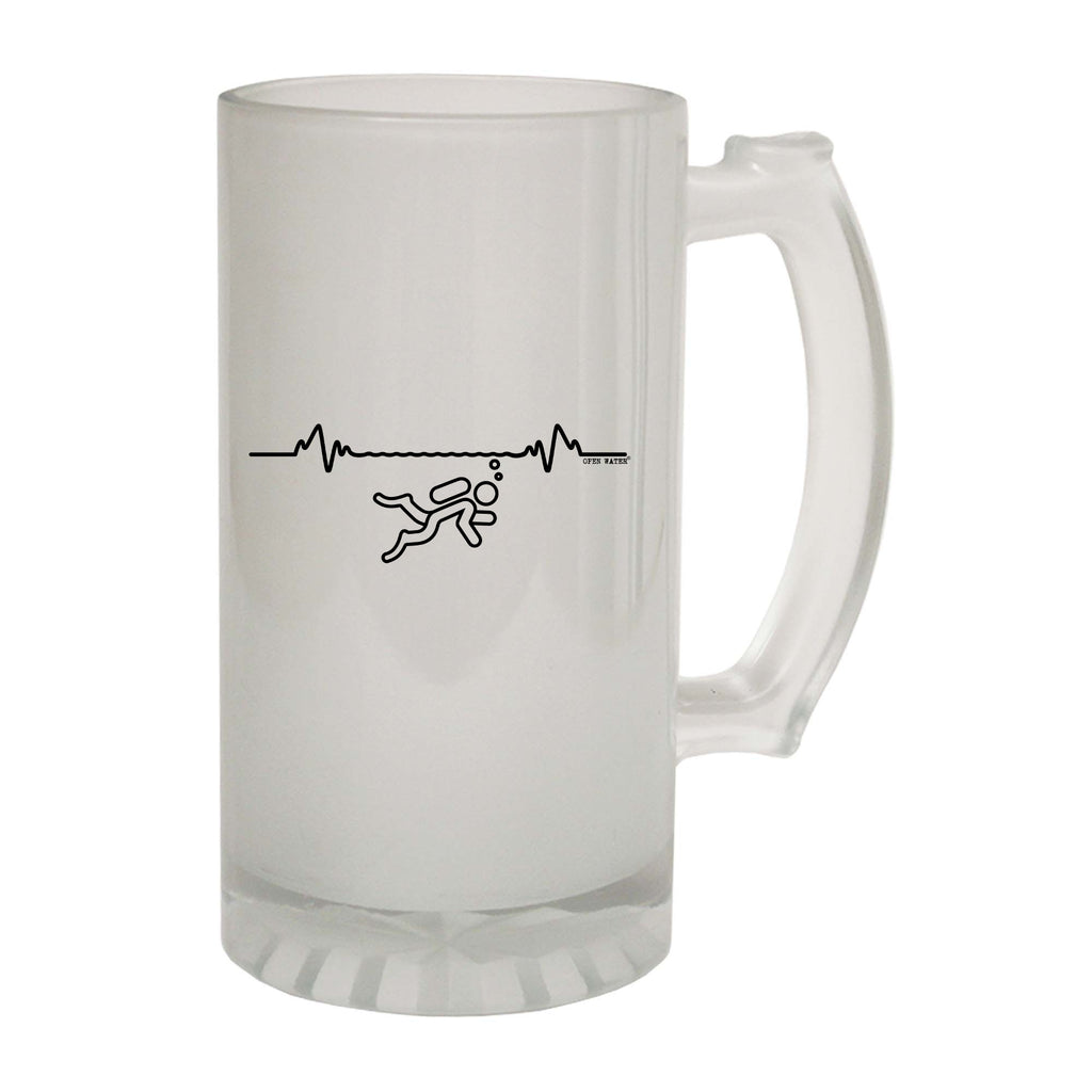 Ow Diving Pulse - Funny Beer Stein