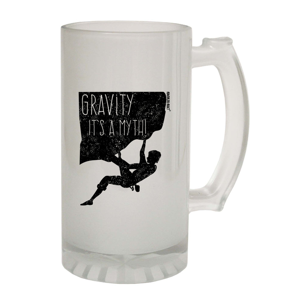 Aa Gravity Is A Myth - Funny Beer Stein