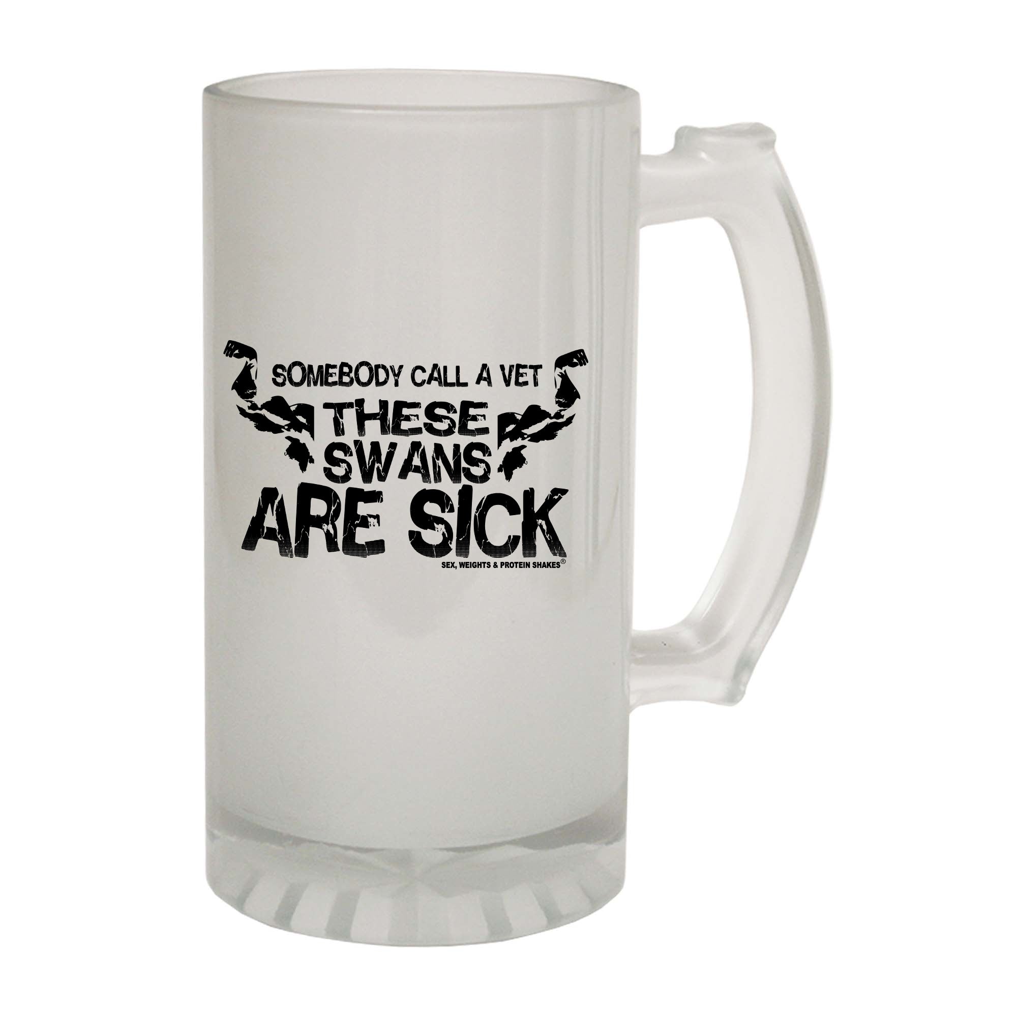 Swps Somebody Call Vet Swans - Funny Beer Stein