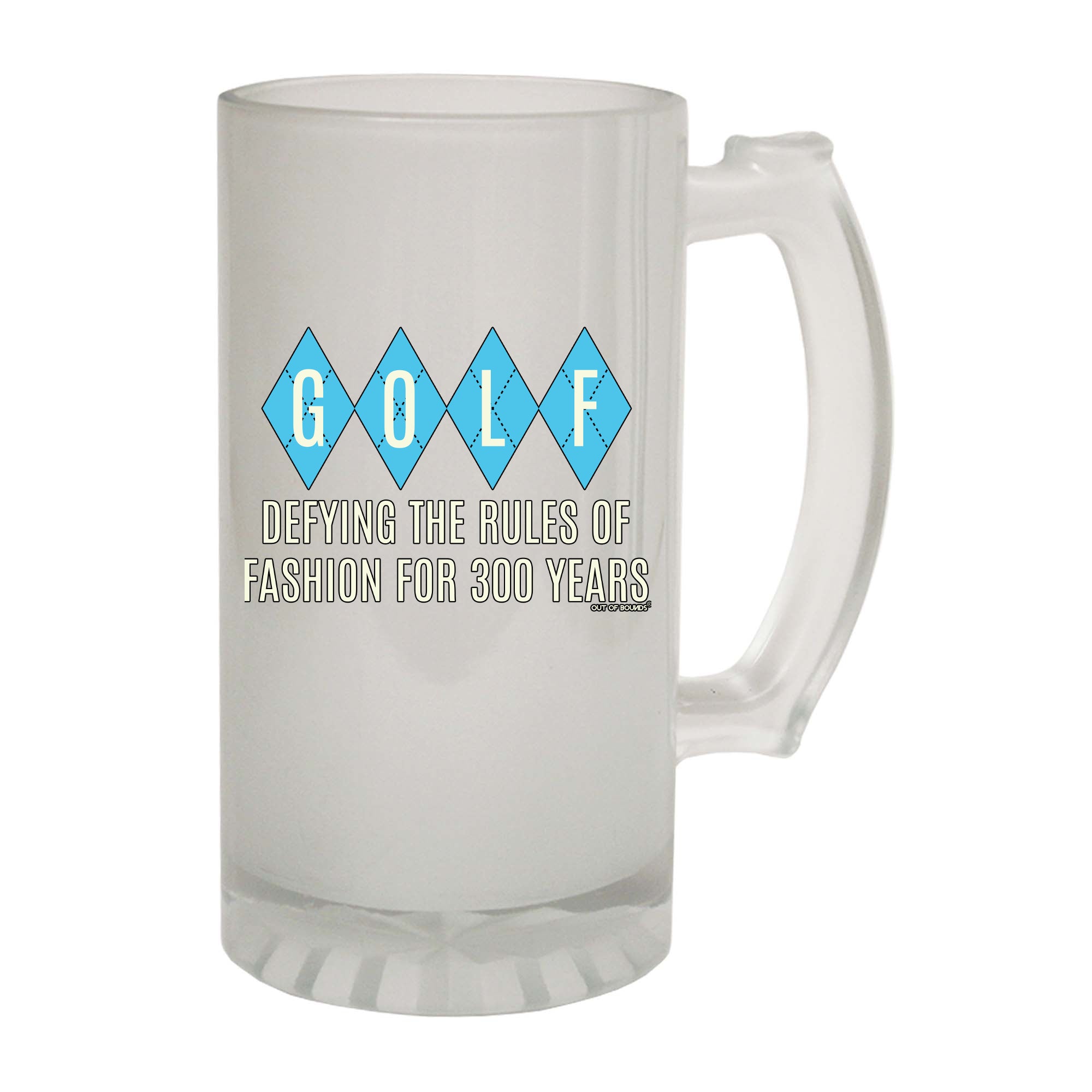 Oob Defying The Rules Of Fashion - Funny Beer Stein