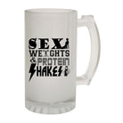 Swps Sex Weights Protein Shakes D2 - Funny Beer Stein