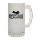 Pm My Biggest Fear My Wife Sell Snowboards - Funny Beer Stein