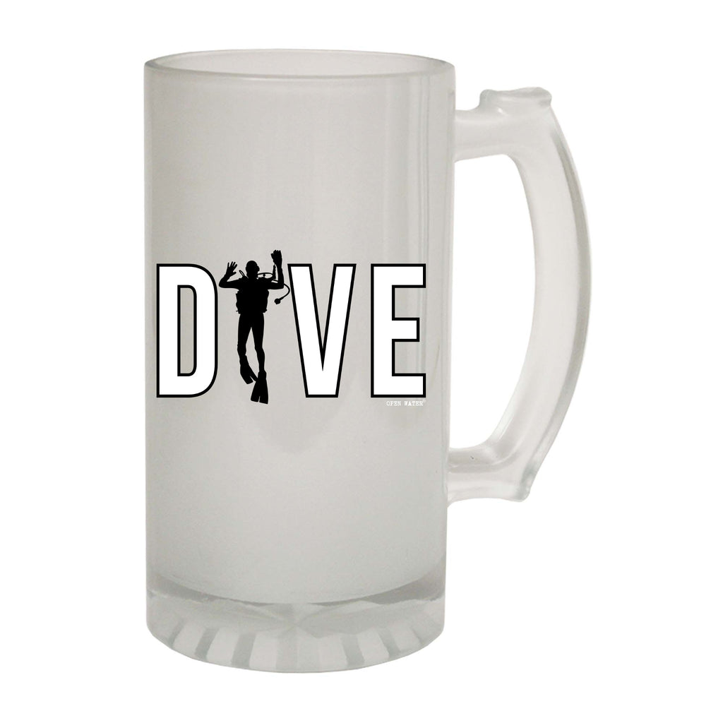 Ow Dive - Funny Beer Stein