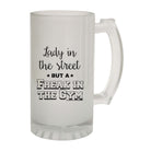 Swps Lady In The Street - Funny Beer Stein