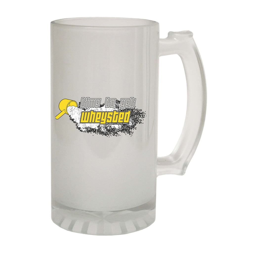 Swps Time To Get Wheysted - Funny Beer Stein