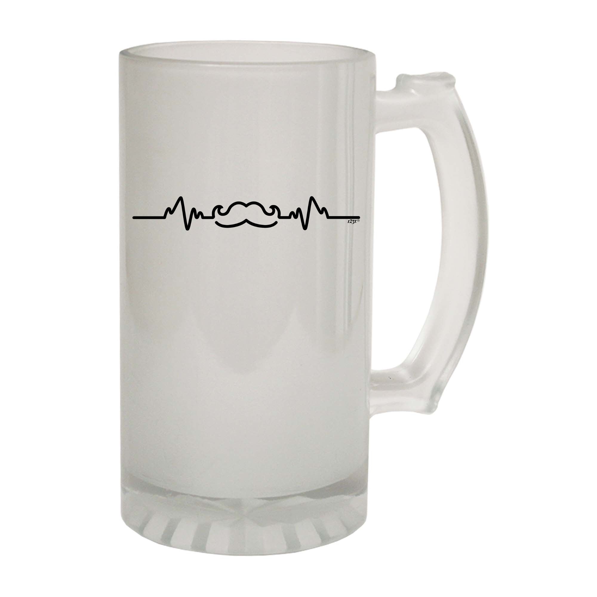 Mustache Pulse - Funny Beer Stein